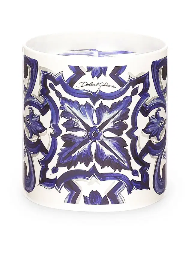 Dolce & Gabbana Sicilian Neroli Scented Candle - Medium Blue