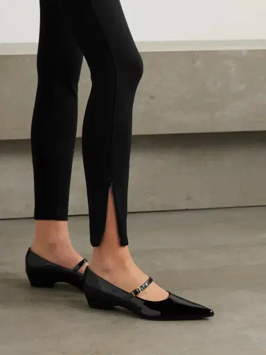 Spanx supersmooth™ Perfectfit Zip-embellished Stretch-ponte Leggings | Thumbnail 6 Spanx supersmooth™ Perfectfit Zip-embellished Stretch-ponte Leggings | Thumbnail 6