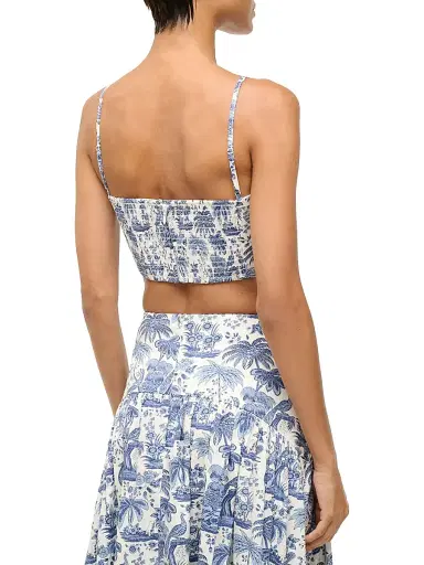 Staud Women's Federico Crop Tank | Thumbnail 4 Staud Women's Federico Crop Tank | Thumbnail 4