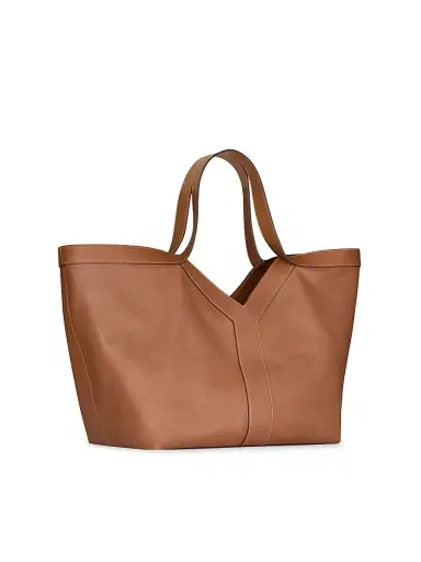 Saint Laurent Women's Y Tote Shoulder Bag in Leather | Thumbnail 4 Saint Laurent Women's Y Tote Shoulder Bag in Leather | Thumbnail 4