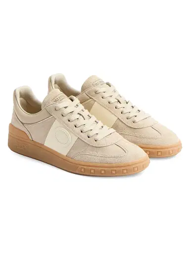 Valentino Garavani Women's Upvillage Crosta Sneakers - Beige Ivory - Size 5.5 | Thumbnail 2