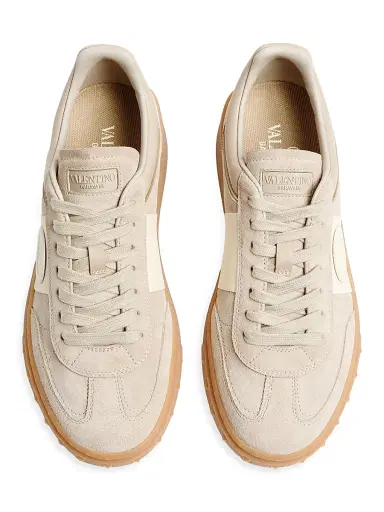 Valentino Garavani Women's Upvillage Crosta Sneakers - Beige Ivory - Size 5.5 | Thumbnail 4