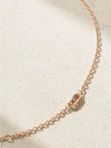 Repossi Antifer 18-karat Rose Gold, Turquoise And Diamond Necklace | Thumbnail 3