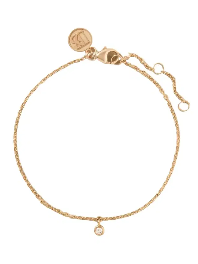 De Beers London My First De Beers Clea 18-karat Rose Gold Diamond Bracelet