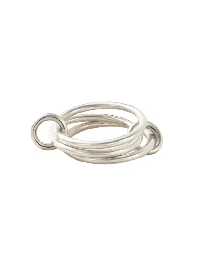 Spinelli Kilcollin Solarium Set Of Three Sterling Silver Rings
