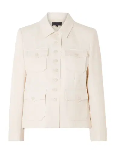 Nili Lotan Jamison Wool-twill Jacket | Thumbnail 1 Nili Lotan Jamison Wool-twill Jacket | Thumbnail 1