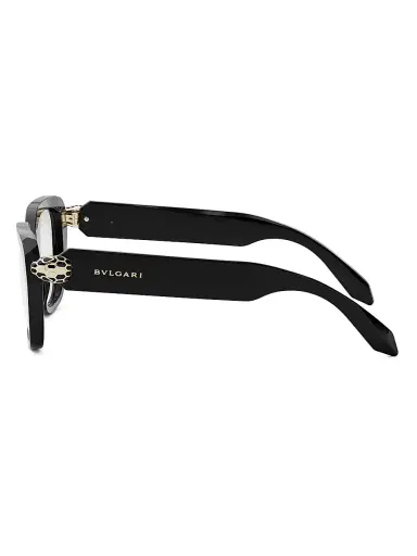 BVLGARI Women's Serpenti Forever 53MM Rectangular Eyeglasses - Shiny Black | Thumbnail 3 BVLGARI Women's Serpenti Forever 53MM Rectangular Eyeglasses - Shiny Black | Thumbnail 3