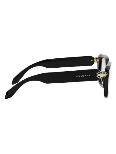 BVLGARI Women's Serpenti Forever 53MM Rectangular Eyeglasses - Shiny Black | Thumbnail 7 BVLGARI Women's Serpenti Forever 53MM Rectangular Eyeglasses - Shiny Black | Thumbnail 7
