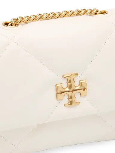 Tory Burch Women's Kira Diamond Leather Shoulder Bag - Warm White | Thumbnail 5