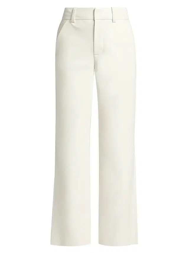 ALICE + OLIVIA Women's Alexander High-Rise Trousers - Off White