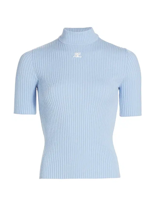 Women's Reedition Rib-Knit Blouse - Sky Women's Reedition Rib-Knit Blouse - Sky