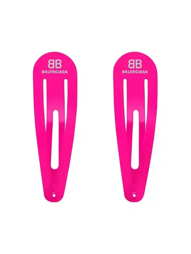 Balenciaga Women's Clip Set - Fluo Pink | Thumbnail 1