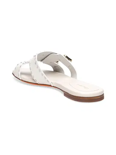 Santoni Women's Leather Sandals | Thumbnail 4 Santoni Women's Leather Sandals | Thumbnail 4