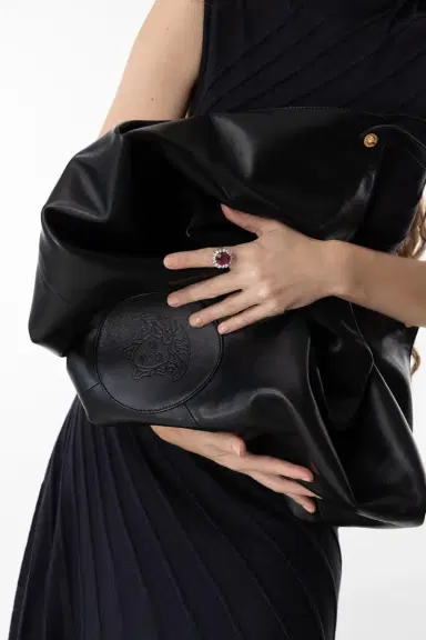 Versace Large Protea Shoulder Bag | Thumbnail 4 Versace Large Protea Shoulder Bag | Thumbnail 4