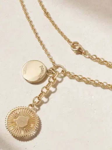 Foundrae Resilience And Passion 18-karat Gold, Enamel And Diamond Necklace | Thumbnail 3 Foundrae Resilience And Passion 18-karat Gold, Enamel And Diamond Necklace | Thumbnail 3