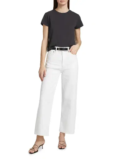 AGOLDE Women's Ren High-Rise Wide-Leg Jeans | Thumbnail 2