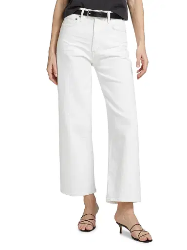AGOLDE Women's Ren High-Rise Wide-Leg Jeans | Thumbnail 3