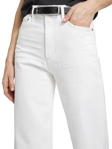 AGOLDE Women's Ren High-Rise Wide-Leg Jeans | Thumbnail 6