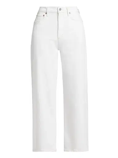 AGOLDE Women's Ren High-Rise Wide-Leg Jeans | Thumbnail 1