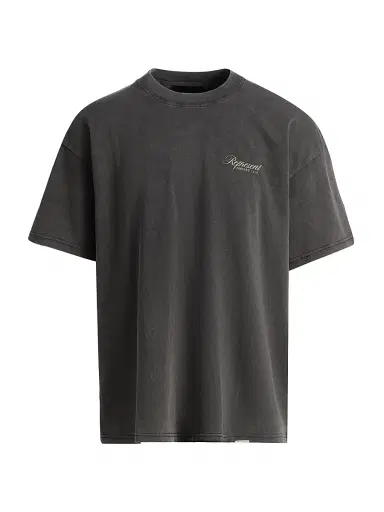 Represent Men's  Owners Club Script T-Shirt - Vintage Grey | Thumbnail 1