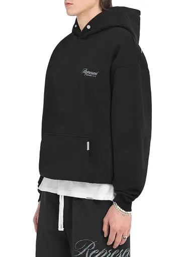 Represent Men's Represent Owners Club Script Hoodie - Black | Thumbnail 4 Represent Men's Represent Owners Club Script Hoodie - Black | Thumbnail 4