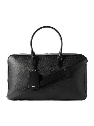 Tom Ford Elliot Full-Grain Leather Weekend Bag - Men | Thumbnail 1 Tom Ford Elliot Full-Grain Leather Weekend Bag - Men | Thumbnail 1