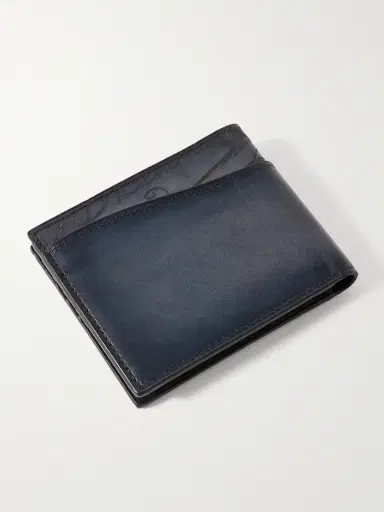 Berluti Makore Neo Scritto Venezia Leather Billfold Wallet - Men | Thumbnail 2 Berluti Makore Neo Scritto Venezia Leather Billfold Wallet - Men | Thumbnail 2