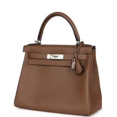 HERMÈS Hermes Kelly Retourne 28 Alezan Evercolor Palladium Hardware | Thumbnail 3 HERMÈS Hermes Kelly Retourne 28 Alezan Evercolor Palladium Hardware | Thumbnail 3