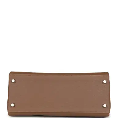 HERMÈS Hermes Kelly Retourne 28 Alezan Evercolor Palladium Hardware | Thumbnail 6 HERMÈS Hermes Kelly Retourne 28 Alezan Evercolor Palladium Hardware | Thumbnail 6