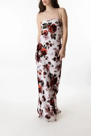 Rodarte Floral Strapless Gown | Thumbnail 2