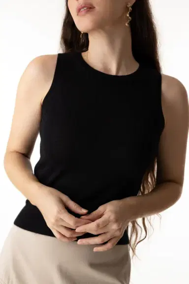 Adam Lippes SLEEVELESS TANK TOP | Thumbnail 2 Adam Lippes SLEEVELESS TANK TOP | Thumbnail 2