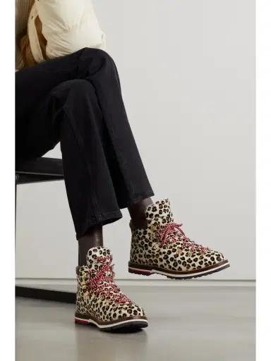 Moncler Blanche Shearling-lined Calf Hair Ankle Boots | Thumbnail 2 Moncler Blanche Shearling-lined Calf Hair Ankle Boots | Thumbnail 2
