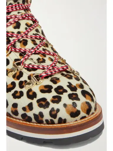 Moncler Blanche Shearling-lined Calf Hair Ankle Boots | Thumbnail 4 Moncler Blanche Shearling-lined Calf Hair Ankle Boots | Thumbnail 4