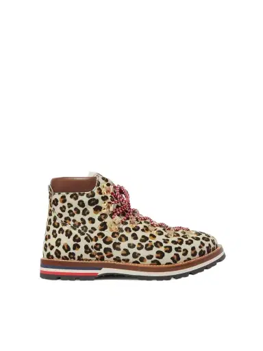 Moncler Blanche Shearling-lined Calf Hair Ankle Boots | Thumbnail 1 Moncler Blanche Shearling-lined Calf Hair Ankle Boots | Thumbnail 1