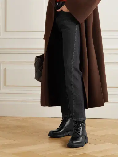 Moncler Patty Leather Ankle Boots | Thumbnail 2 Moncler Patty Leather Ankle Boots | Thumbnail 2