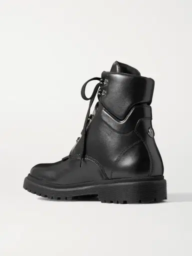Moncler Patty Leather Ankle Boots | Thumbnail 3 Moncler Patty Leather Ankle Boots | Thumbnail 3