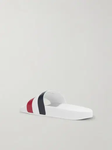 Moncler Striped Rubber Slides | Thumbnail 3 Moncler Striped Rubber Slides | Thumbnail 3