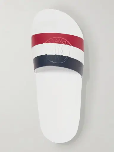 Moncler Striped Rubber Slides | Thumbnail 5 Moncler Striped Rubber Slides | Thumbnail 5