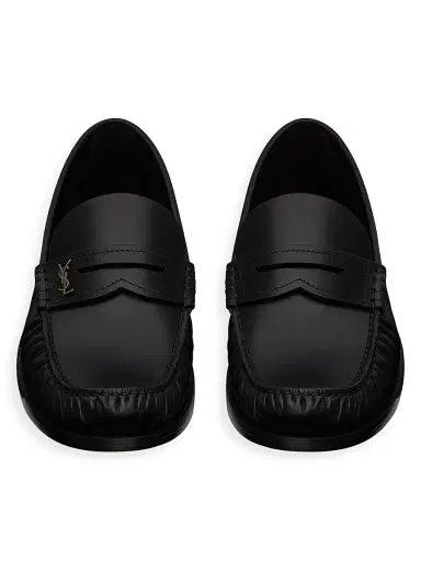 Saint Laurent Men's Laurent Loafers in Smooth Leather - Black - Size 6.5 | Thumbnail 3 Saint Laurent Men's Laurent Loafers in Smooth Leather - Black - Size 6.5 | Thumbnail 3