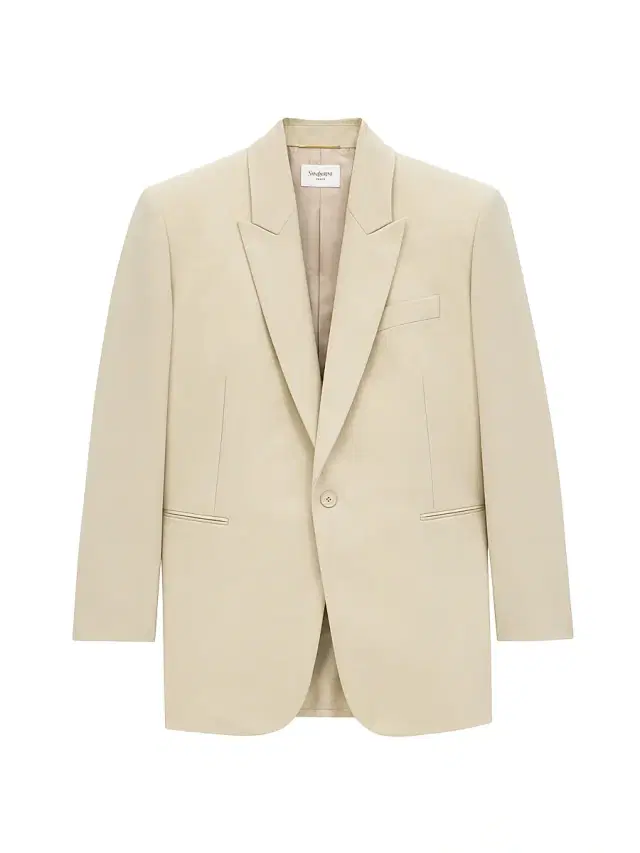 Women's Jacket in Light Wool - Beige