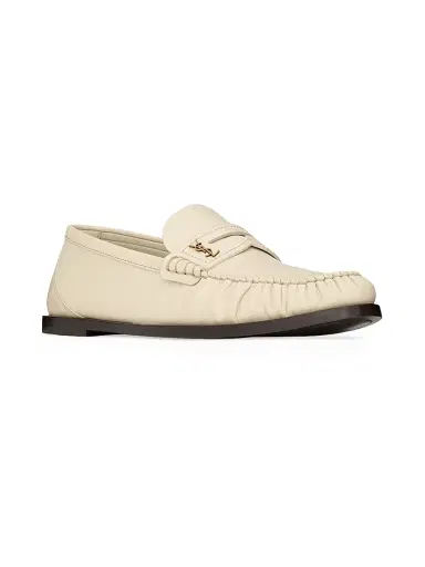 Saint Laurent Women's Laurent Loafers in Smooth Leather | Thumbnail 1 Saint Laurent Women's Laurent Loafers in Smooth Leather | Thumbnail 1