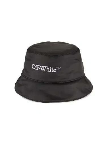 Off-White Men's Embroidered Logo Bucket Hat | Thumbnail 1 Off-White Men's Embroidered Logo Bucket Hat | Thumbnail 1
