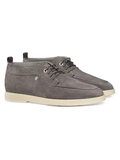 Stefano Ricci Men's Suede Chukka Boots - Slate Grey - Size 11 | Thumbnail 2 Stefano Ricci Men's Suede Chukka Boots - Slate Grey - Size 11 | Thumbnail 2