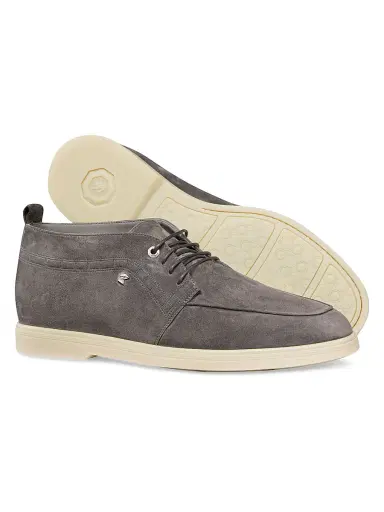 Stefano Ricci Men's Suede Chukka Boots - Slate Grey - Size 11 | Thumbnail 3 Stefano Ricci Men's Suede Chukka Boots - Slate Grey - Size 11 | Thumbnail 3