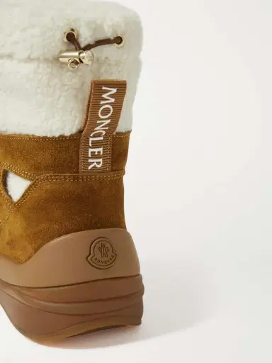 Moncler Insolux Suede And Shearling Snow Boots | Thumbnail 4 Moncler Insolux Suede And Shearling Snow Boots | Thumbnail 4