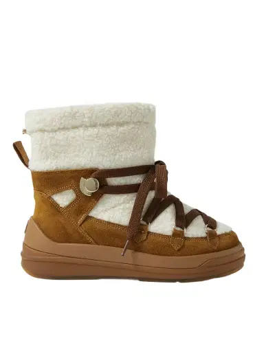 Moncler Insolux Suede And Shearling Snow Boots | Thumbnail 1 Moncler Insolux Suede And Shearling Snow Boots | Thumbnail 1