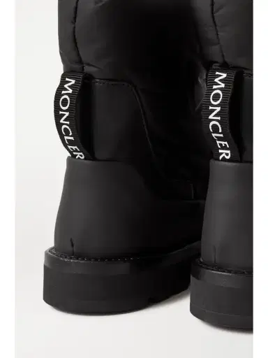 Moncler Rain Don't Care Paneled Leather And Shell Ankle Boots | Thumbnail 4 Moncler Rain Don't Care Paneled Leather And Shell Ankle Boots | Thumbnail 4