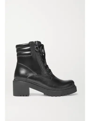 Moncler Viviane Leather Ankle Boots | Thumbnail 1 Moncler Viviane Leather Ankle Boots | Thumbnail 1