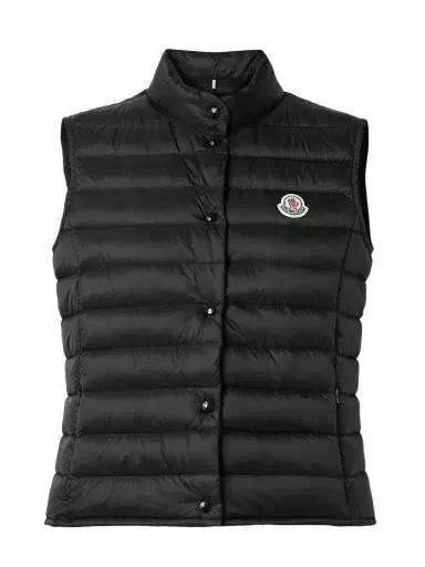 Moncler Liane Quilted Shell Down Vest | Thumbnail 1 Moncler Liane Quilted Shell Down Vest | Thumbnail 1