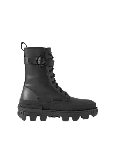 Moncler Carinne Leather Ankle Boots | Thumbnail 1 Moncler Carinne Leather Ankle Boots | Thumbnail 1